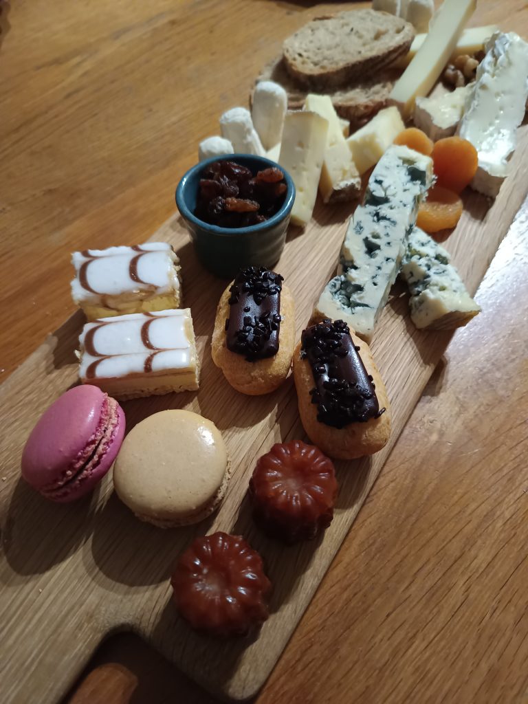 planche fromages desserts